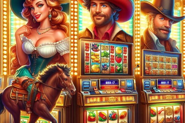 Slot machine collage - Mystic Fortune, Treasure Quest, etc