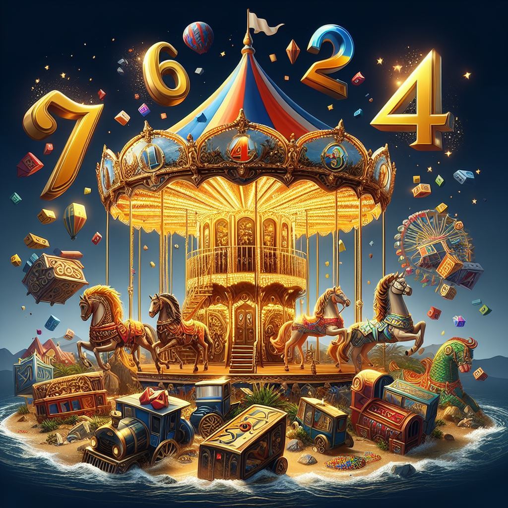 Dive into the world of Treasure Fair and keep an eye on these 4 numbers for a chance to unlock a carousel of fortune!