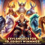 Embark on a legendary journey through Asgard with these four captivating slot machines inspired by Norse mythology.